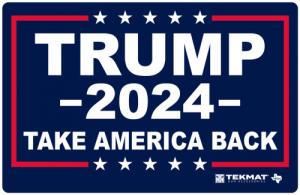 TekMat TEK42TRUMPMAGA Trump 2024 Door Mat Rubber 25"x42" - 1028