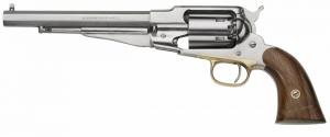 Pietta 1858 Remington Army Black Powder Revolver, 44 Cal, 8" Stainless Steel Octagon Barrel, Walnut Grip, 6 Rounds - 1070 Pietta 1858 Remington Army Black Powder Revolver, 44 Cal, 8" Stainless Steel Octagon Barrel, Walnut Grip, 6 Rounds - 1070