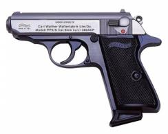 Walther Arms PPK/S .380acp Stainless DA, 7 round - VAH38007 Walther Arms PPK/S .380acp Stainless DA, 7 round - VAH38007