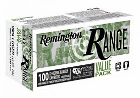 Remington Ammunition R23979 Remington Range 9mm Luger 115 gr Full Metal Jacket (FMJ) 100 Per Box/ 5 Cs - 2 Remington Ammunition R23979 Remington Range 9mm Luger 115 gr Full Metal Jacket (FMJ) 100 Per Box/ 5 Cs - 2