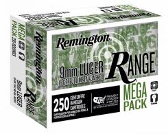 Remington Range Mega Pack 9mm Luger 115gr FMJ, 250rd Box - 2