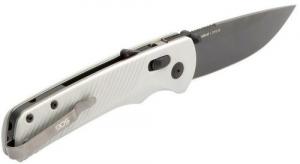 S.O.G Flash AT 3.45" Folding Straight Back Plain TiNi Cryo D2 Steel Blade/Concrete Gray Textured GRN Handle Includes - SOG11181041 S.O.G Flash AT 3.45" Folding Straight Back Plain TiNi Cryo D2 Steel Blade/Concrete Gray Textured GRN Handle Includes - SOG11181041