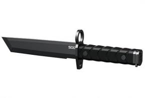 SOG KNIFE BOYONET 7" TANTO BLADE BLACK/BLACK W/SHEATH - SOGBY1001BX