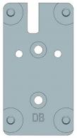 Beretta USA EUS03050 RDO Plate Beretta 90/92 Series Silver Compatible w/ Burris/Docter/Vortex - 86 Beretta USA EUS03050 RDO Plate Beretta 90/92 Series Silver Compatible w/ Burris/Docter/Vortex - 86