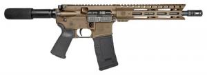 Diamondback DB15 .300 Black 28+1 10", FDE, Carbon Lower, 9" M-LOK Handguard, Black Padded Buffer Tube/Magpul Grip - DB1915B061