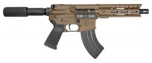 Diamondback DB15 7.62x39mm 28+1 7", FDE, Carbon Lower, 6" M-LOK Handguard, Black Padded Buffer Tube/Magpul Grip - DB1912O061 Diamondback DB15 7.62x39mm 28+1 7", FDE, Carbon Lower, 6" M-LOK Handguard, Black Padded Buffer Tube/Magpul Grip - DB1912O061