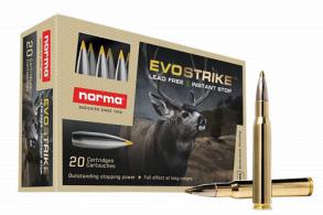 Norma Ammunition (RUAG) 20177342 Dedicated Hunting Evostrike .30-06 139 gr/Polymer Tip Boat Tail, Lead Free 20 Per Box/ 10 Cs - 52 Norma Ammunition (RUAG) 20177342 Dedicated Hunting Evostrike .30-06 139 gr/Polymer Tip Boat Tail, Lead Free 20 Per Box/ 10 Cs - 52