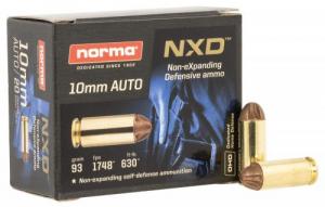 Norma NXD Pistol Ammo - 10mm - 611340020 Norma NXD Pistol Ammo - 10mm - 611340020