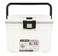 PELICAN 8Q-1-WHTGRY IM 8QT ELITE COOLER WHT/GRY - 8Q-1-WHTGRY