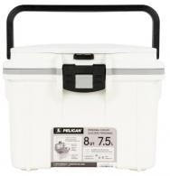 PELICAN 8Q-1-WHTGRY 8QT ELITE COOLER WHT/GRY - 611