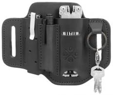 1791 Gunleather STESSFBLKA EDC Standard Easy Slide OWB Black Leather Belt Slide Ambidextrous - 1002