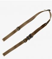 Magpul MAG1312-COY MS1 Lite Sling Coyote Nylon 48"- 60" OAL Rifle - 950 Magpul MAG1312-COY MS1 Lite Sling Coyote Nylon 48"- 60" OAL Rifle - 950