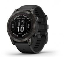 Garmin Fenix 7 Pro Solar Edition GPS/Smart Features 32GB Memory, Slate Gray, Band Size 47mm, Compatible w/ iPhone/And - 0100277710