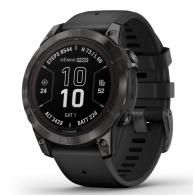 Garmin 0100277710 Fenix 7 Pro Solar Edition GPS/Smart Features 32GB Memory, Slate Gray, Band Size 47mm, Compatible w/ iPhone/And - 292