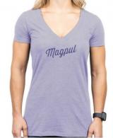 Magpul Rover Script Women's Orchid Heather Cotton/Polyester Short Sleeve XL - MAG1336-530-XL Magpul Rover Script Women's Orchid Heather Cotton/Polyester Short Sleeve XL - MAG1336-530-XL