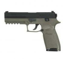 Sig Sauer Airguns 250F P250 Air Pistol Double .177 Pellet Blk/OD Green - P250F-177-12G-16-ODG