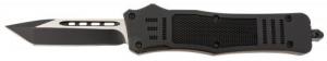 Steel River Knives Spartan Medium 3.25" Tanto Plain Black/Silver 440C SS Blade - 1195 Steel River Knives Spartan Medium 3.25" Tanto Plain Black/Silver 440C SS Blade - 1195