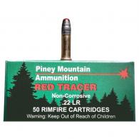 Piney Mountain Ammunition 40gr .22 LR Red Tracer 50 Rounds Piney Mountain Ammunition 40gr .22 LR Red Tracer 50 Rounds