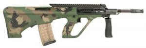 Steyr Arms AUG A3 M1 5.56x45mm NATO 30+1 16", Black Rec, M81 Woodland Camo Fixed Bullpup Stock & Collapsible Foregrip - AUGM1M81EXTCAMO