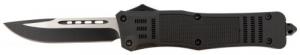 Steel River Knives Spartan 3.75" Drop Point Black/Silver 440C SS Blade - 1195 Steel River Knives Spartan 3.75" Drop Point Black/Silver 440C SS Blade - 1195