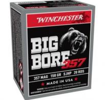 Winchester Big Bore .357Mag 158gr JHP 20rd box - X357MBB Winchester Big Bore .357Mag 158gr JHP 20rd box - X357MBB