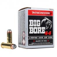 Winchester Big Bore  44 MAG 240gr SJHP 20rd box - X44MBB