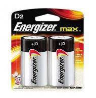 Rayovac Energizer Max D Batteries Alkaline, Qty (12) 2 Pack - E95BP2