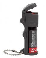 Mace Pocket Pepper Spray OC Pepper Range 10 ft Black Includes Built in Keychain - 80745