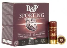 B&P 12B8SCH8 Competition One Target 12 Gauge 2.75" 1 1/8 oz 8 Shot 25 Per Box/ 10 Cs - 514 B&P 12B8SCH8 Competition One Target 12 Gauge 2.75" 1 1/8 oz 8 Shot 25 Per Box/ 10 Cs - 514