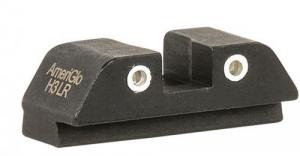 AmeriGlo Classic Tritium Rear Sight for Glock Black | Green Tritium with White Outline Rear Sight - GL8113R AmeriGlo Classic Tritium Rear Sight for Glock Black | Green Tritium with White Outline Rear Sight - GL8113R