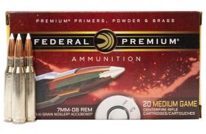 Federal 7MM-08 Remington 140 Grain Nosler AccuBond - P708A2 Federal 7MM-08 Remington 140 Grain Nosler AccuBond - P708A2
