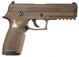 Sig Sauer Airguns P320 Air Pistol Semi-Automatic .177 Pellet/BB Coyote - AIR-P320-177-30R-CYT