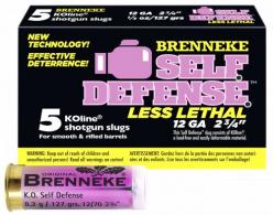 Brenneke Self Defense 12Gauge 2.75" 1/3oz Sabot Slug Shot 5 Per Box/50 Case - SL-122SDLL