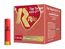 Rio Ammunition Top Target Training .410 GA/.45 LC 2.50" 1/2 oz 25/10 sold as a case - RC368