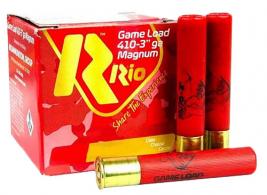Rio Ammunition Game Load .410 GA/.45 LC 3" 11/16 oz 25/10 sold as a case - RCHV366