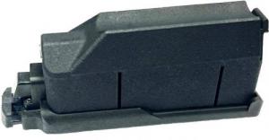 Savage Arms Single Round Adapter (Non-Latch) 0rd Flush, Black Polymer, Fits Some Long Action Savage 110 Models - 56309