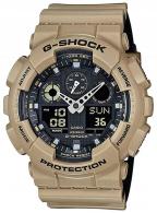 G-shock/vlc Distribution G-Shock Tactical Brown Stainless Steel Bezel 145-215mm - GA100L8A G-shock/vlc Distribution G-Shock Tactical Brown Stainless Steel Bezel 145-215mm - GA100L8A