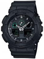 G-shock/vlc Distribution G-Shock Tactical Black Stainless Steel Bezel 145-215mm - GA100MB1ACR