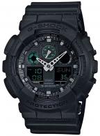 G-shock/vlc Distribution G-Shock Tactical Black Stainless Steel Bezel 145-215mm - GA100MB1ACR G-shock/vlc Distribution G-Shock Tactical Black Stainless Steel Bezel 145-215mm - GA100MB1ACR