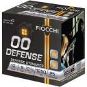 Fiocchi 00 Defense  12 GA 2.75 9 Pellets # 00-Buck  25 round box