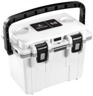PELICAN 14Q-1-WHTGRY 14QT ELITE COOLER WHT/GRY - 611