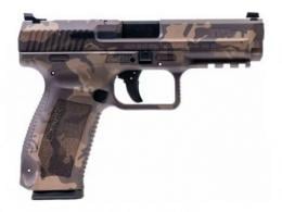 Canik TP9SF 9mm 4.46" Woodland Bronze Cerakote, 18+1 - HG4865WB-N