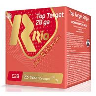 Rio Ammunition Top Target 28 Gauge 2.75" 3/4 oz 25rd - RC289 Rio Ammunition Top Target 28 Gauge 2.75" 3/4 oz 25rd - RC289