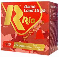 Rio Ammunition Heavy Field 16 Gauge, 2.75", 1 1/8oz, #8, 25/Box - RCHV168 Rio Ammunition Heavy Field 16 Gauge, 2.75", 1 1/8oz, #8, 25/Box - RCHV168