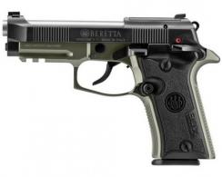 Beretta 80X Cheetah .380 ACP 3.9" OD Green/Black, 13+1 - SPEC0712A Beretta 80X Cheetah .380 ACP 3.9" OD Green/Black, 13+1 - SPEC0712A