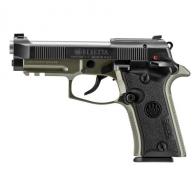 Beretta 80X Cheetah .380 ACP 3.9" OD Green/Black, 10+1 - SPEC0713A