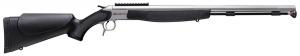 CVA CR3801SM Crossfire 50 Cal Firestick 26" Fluted, Stainless Barrel/Rec, Black Synthetic Furniture, DuraSight Scope Mount - CR3801SM CVA CR3801SM Crossfire 50 Cal Firestick 26" Fluted, Stainless Barrel/Rec, Black Synthetic Furniture, DuraSight Scope Mount - CR3801SM