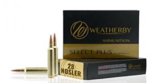 Weatherby Select Plus 28 Nosler, 180 gr, 20 Per Box/ 10 Cs - R28NS180VLD Weatherby Select Plus 28 Nosler, 180 gr, 20 Per Box/ 10 Cs - R28NS180VLD