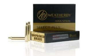 Weatherby Unprimed Brass Rifle Cartridge Cases 6.5 PRC 50/ct - BRASS65PCT50