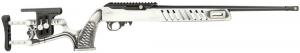 Black Rain Ordnance BRO-22 Professional .22 LR Semi Auto Rifle, 18" Barrel, White Battleworn, 10 Rounds - BRO23080502